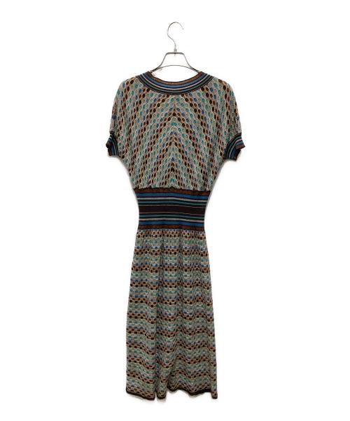 missoni（ミッソーニ）MISSONI (ミッソーニ) ワンピース ベージュ サイズ:46の古着・服飾アイテム