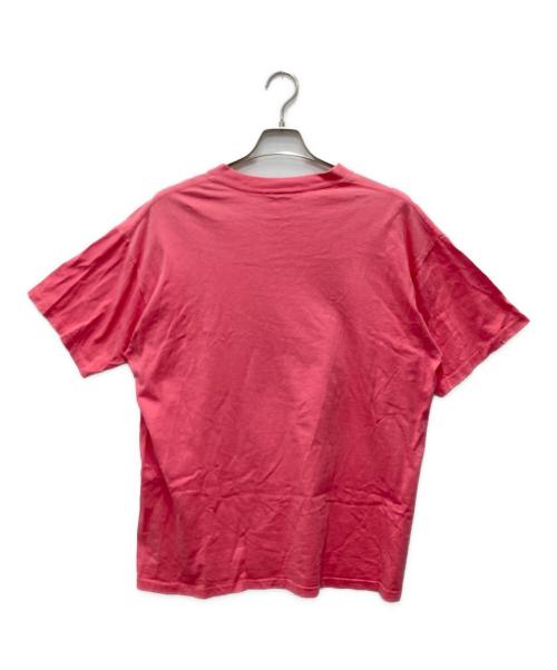 GARMENT GRAPHICS（ガーメント グラフィック）Garment Graphics (ガーメント グラフィック) プリントTシャツ ピンク サイズ:Lの古着・服飾アイテム