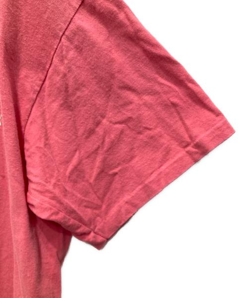 GARMENT GRAPHICS（ガーメント グラフィック）Garment Graphics (ガーメント グラフィック) プリントTシャツ ピンク サイズ:Lの古着・服飾アイテム