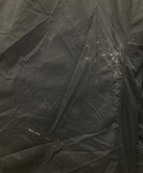 BLACK LABEL CRESTBRIDGE（ブラックレーベル クレストブリッジ）BLACK LABEL CRESTBRIDGE (ブラックレーベル クレストブリッジ) ナイロンポリステンカラーコート ブラック サイズ:Lの古着・服飾アイテム