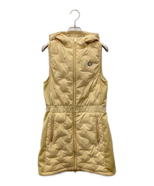 FIDRA（フィドラ）FIDRA (フィドラ) ゴルフ中綿ワンピース ベージュ サイズ:Mの古着・服飾アイテム