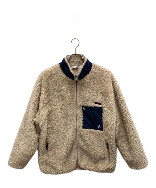 GRAMICCI（グラミチ）GRAMICCI (グラミチ) ボアジャケット ベージュ サイズ:Lの古着・服飾アイテム