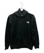 THE NORTH FACEザ ノース フェイス）の古着「Back Square Logo Hoodie/バック スクエア ロゴ フーディー」｜ブラック
