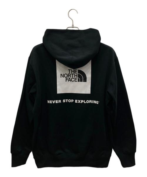 THE NORTH FACE（ザ ノース フェイス）THE NORTH FACE (ザ ノース フェイス) Back Square Logo Hoodie/バック スクエア ロゴ フーディー ブラック サイズ:XLの古着・服飾アイテム
