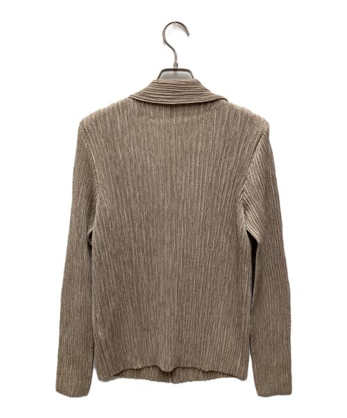 SPECCHIO（スペッチオ）SPECCHIO (スペッチオ) シャトルプリーツジャケット ベージュ サイズ:40の古着・服飾アイテム
