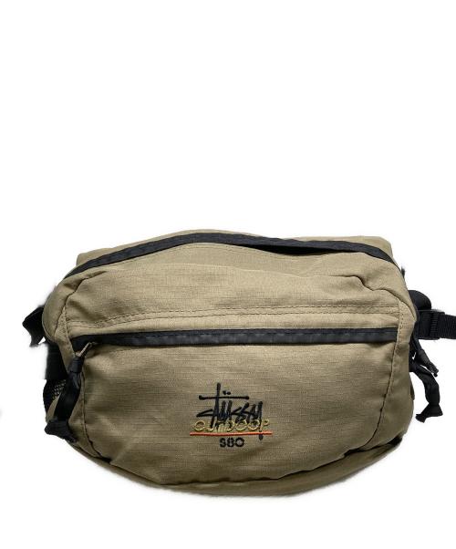 stussy OUTDOOR（ステューシーアウトドア）stussy outdoor (ステューシーアウトドア) 90'sウエストバッグ ベージュの古着・服飾アイテム