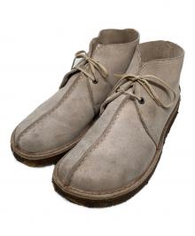 CLARKS（クラークス）の古着「デザートシューズ」｜ベージュ