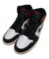 NIKE（ナイキ）の古着「Air Jordan 1 Retro High OG/エア ジョーダン 1 レトロ ハイ OG」｜ブラック×レッド