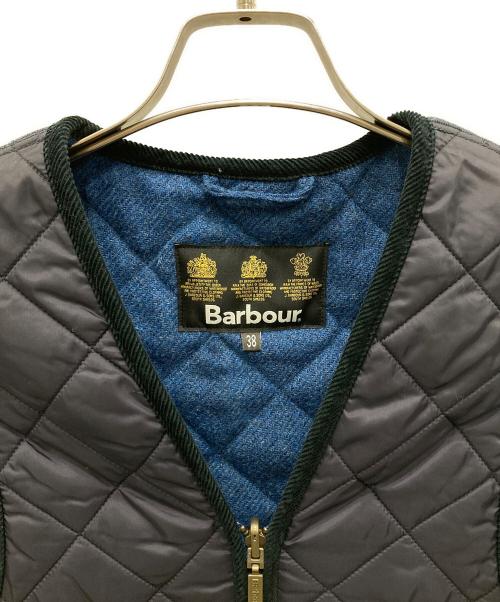 Barbour（バブアー）Barbour (バブアー) ウールキルティングベスト ブルー サイズ:38の古着・服飾アイテム