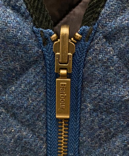 Barbour（バブアー）Barbour (バブアー) ウールキルティングベスト ブルー サイズ:38の古着・服飾アイテム