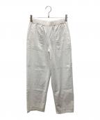 SLOBE IENAスローブ イエナ）の古着「レーヨンリネンイージーパンツ」｜ホワイト