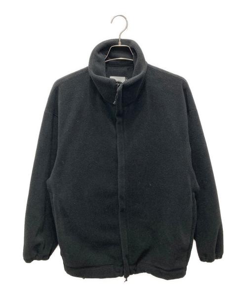 UNITED ARROWS & SONS（ユナイテッドアローズ アンド サンズ）UNITED ARROWS & SONS (ユナイテッドアローズ アンド サンズ) FLEECE ZIP JACKET/フリースジップジャケット ブラック サイズ:Sの古着・服飾アイテム