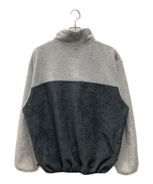 SO SHOP & HOSTEL（ソーショップ＆ホステ）SO SHOP & HOSTEL (ソーショップ＆ホステ) SNAP PULLOVER FLEECE JACKET/スナッププルオーバーフリースジャケット グレー サイズ:Lの古着・服飾アイテム