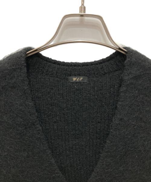 Wild Life Tailor（ワイルドライフテイラー）Wild Life Tailor (ワイルドライフテイラー) モヘヤ混カーディガン ブラック サイズ:Lの古着・服飾アイテム