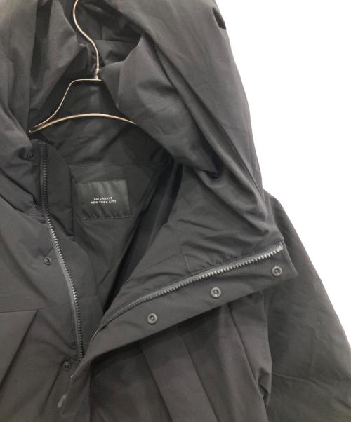 SATURDAYS SURF NYC（サタデーズサーフニューヨーク）SATURDAYS SURF NYC (サタデーズサーフニューヨーク) ダウンジャケット ブラック サイズ:Sの古着・服飾アイテム