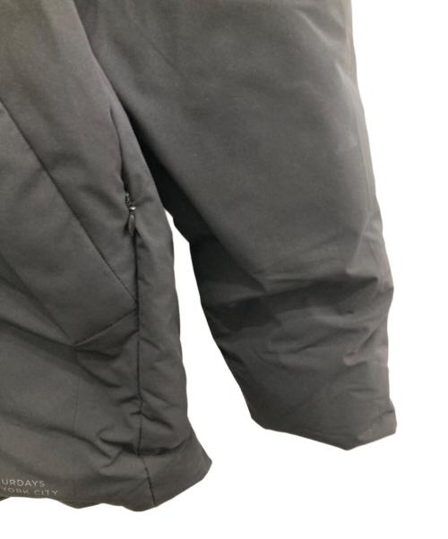 SATURDAYS SURF NYC（サタデーズサーフニューヨーク）SATURDAYS SURF NYC (サタデーズサーフニューヨーク) ダウンジャケット ブラック サイズ:Sの古着・服飾アイテム