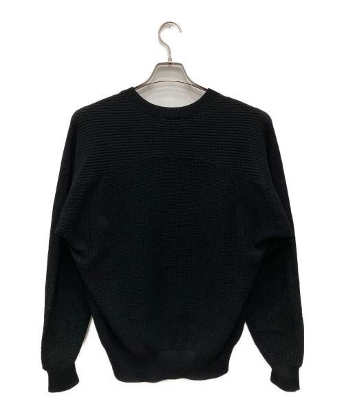Hysteric Glamour（ヒステリックグラマー）Hysteric Glamour (ヒステリックグラマー) サーマルプルオーバーニット ブラック サイズ:Mの古着・服飾アイテム