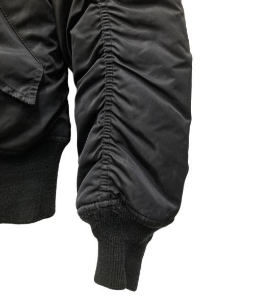 ALPHA（アルファ）ALPHA (アルファ) フライトジャケット ブラック サイズ:Lの古着・服飾アイテム