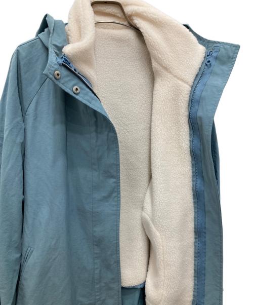 COLLAGE GALLARDAGALANTE（コラージュ ガリャルダガランテ）COLLAGE GALLARDAGALANTE (コラージュ ガリャルダガランテ) ライナー付コート ブルー サイズ:Fの古着・服飾アイテム