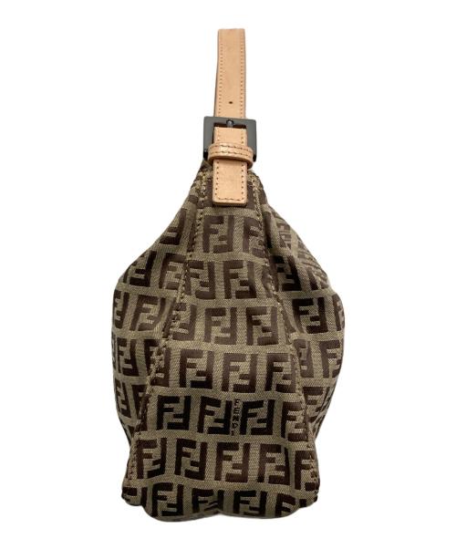 FENDI（フェンディ）FENDI (フェンディ) ズッカ柄ハンドバッグ ブラウンの古着・服飾アイテム