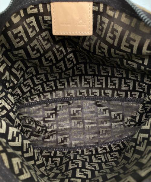 FENDI（フェンディ）FENDI (フェンディ) ズッカ柄ハンドバッグ ブラウンの古着・服飾アイテム