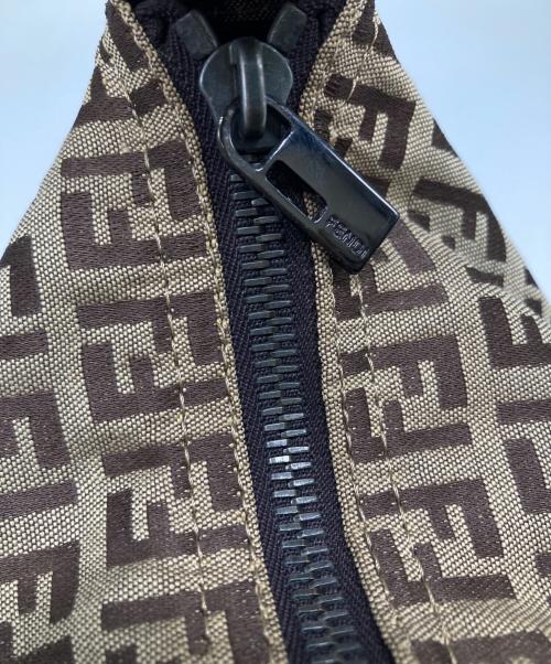 FENDI（フェンディ）FENDI (フェンディ) ズッカ柄ハンドバッグ ブラウンの古着・服飾アイテム