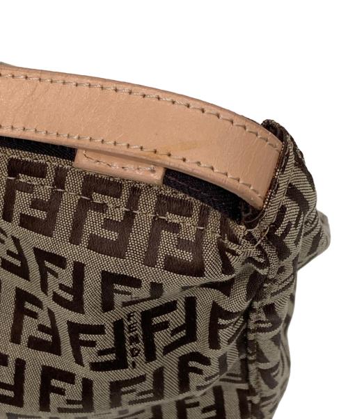 FENDI（フェンディ）FENDI (フェンディ) ズッカ柄ハンドバッグ ブラウンの古着・服飾アイテム