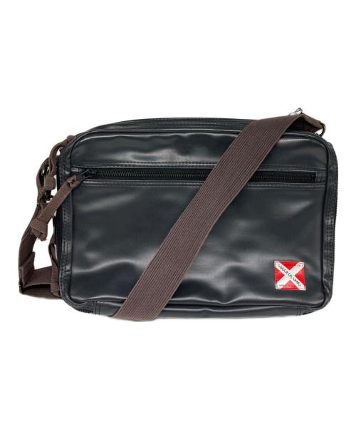 LUGGAGE LABEL（ラゲッジ レーベル）LUGGAGE LABEL (ラゲッジ レーベル) ショルダーバッグ ブラックの古着・服飾アイテム