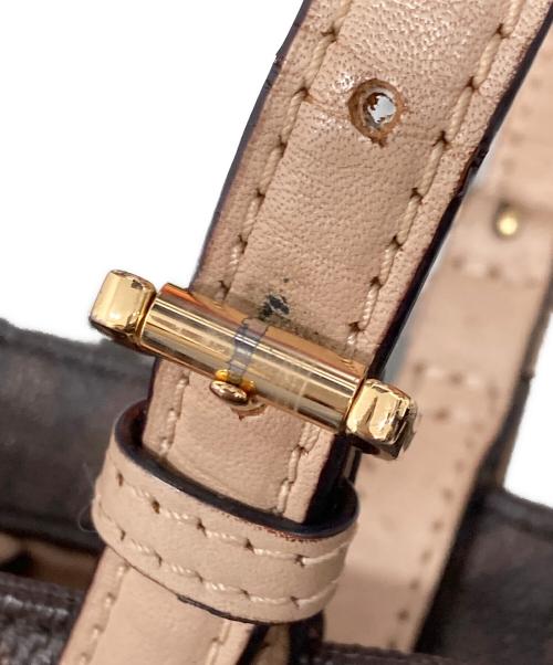 MICHAEL KORS（マイケル・コース）MICHAEL KORS (マイケルコース) ジェットセットMKシグネチャートート ブラウンの古着・服飾アイテム