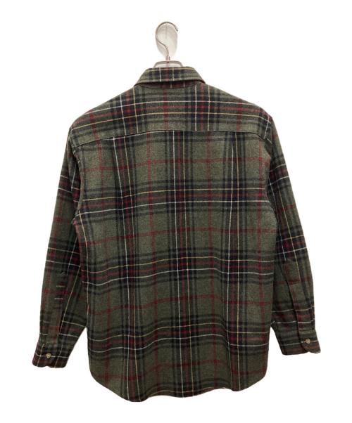 PENDLETON（ペンドルトン）PENDLETON (ペンドルトン) ウールシャツ オリーブ サイズ:Mの古着・服飾アイテム