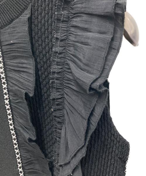 HER LIP TO（ハーリップトゥ）HER LIP TO (ハーリップトゥ) Airy Brush Knit ブラック サイズ:Mの古着・服飾アイテム