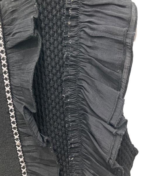 HER LIP TO（ハーリップトゥ）HER LIP TO (ハーリップトゥ) Airy Brush Knit ブラック サイズ:Mの古着・服飾アイテム