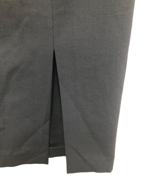 GUCCI（グッチ）GUCCI (グッチ) 前スリット入りスカート ブラック サイズ:40の古着・服飾アイテム