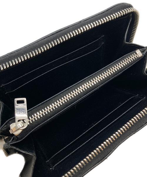 Saint Laurent Paris（サンローランパリ）Saint Laurent Paris (サンローランパリ) モノグラム ジップアラウンド ウォレット ブラックの古着・服飾アイテム