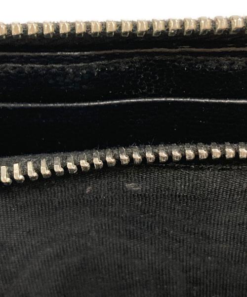 Saint Laurent Paris（サンローランパリ）Saint Laurent Paris (サンローランパリ) モノグラム ジップアラウンド ウォレット ブラックの古着・服飾アイテム