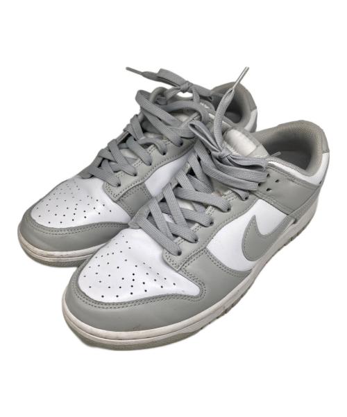 NIKE（ナイキ）NIKE (ナイキ) DUNK LOW RETRO ホワイト×グレー サイズ:28の古着・服飾アイテム