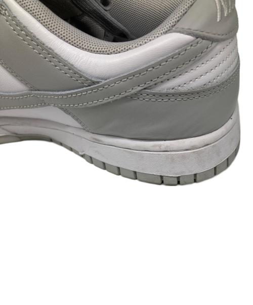 NIKE（ナイキ）NIKE (ナイキ) DUNK LOW RETRO ホワイト×グレー サイズ:28の古着・服飾アイテム