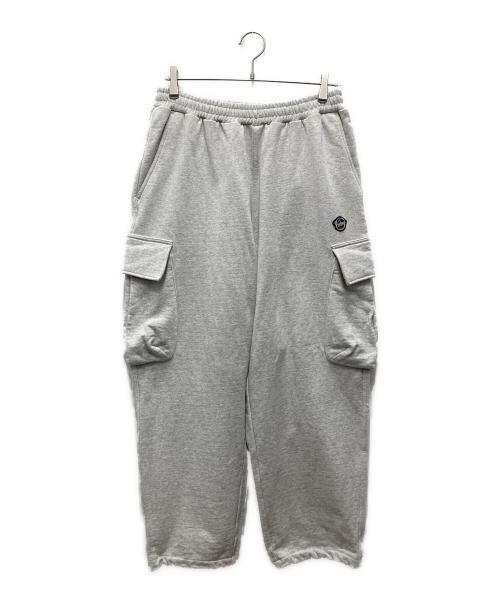 KEBOZ（ケボズ）KEBOZ (ケボズ) スウェットカーゴパンツ グレー サイズ:Lの古着・服飾アイテム