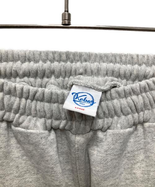 KEBOZ（ケボズ）KEBOZ (ケボズ) スウェットカーゴパンツ グレー サイズ:Lの古着・服飾アイテム