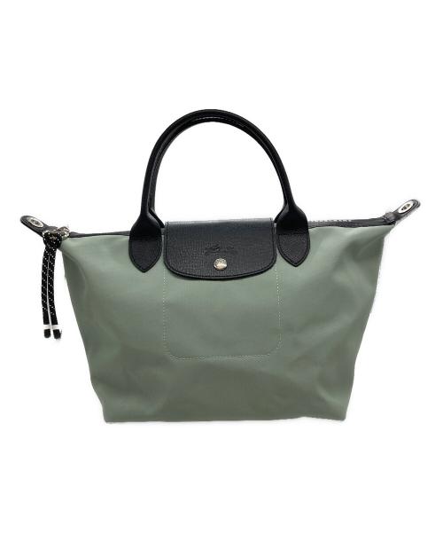 LONGCHAMP（ロンシャン）LONGCHAMP (ロンシャン) ルプリアージュ2WAYショルダーバッグ ブルーの古着・服飾アイテム