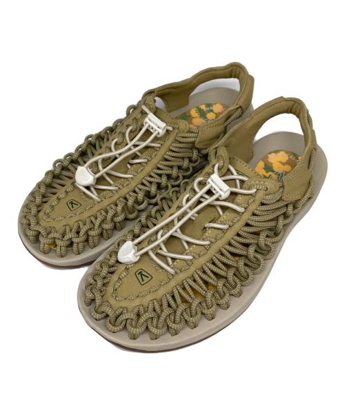KEEN（キーン）KEEN (キーン) ユニークサンダル ベージュ サイズ:24cmの古着・服飾アイテム