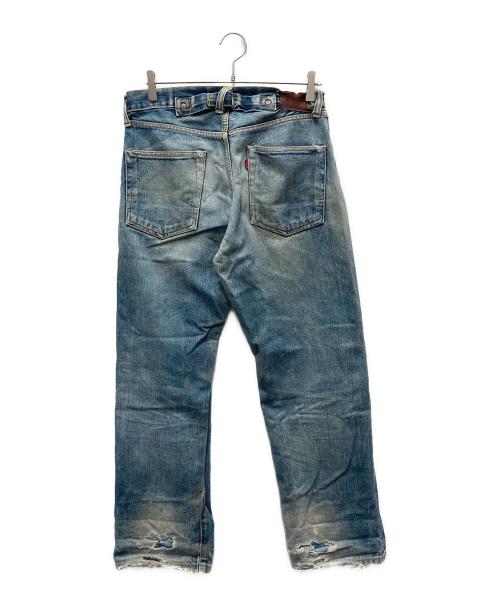 EVISU（エヴィス）EVISU (エヴィス) NO.2シンチバックデニムパンツ ブルー サイズ:W31の古着・服飾アイテム
