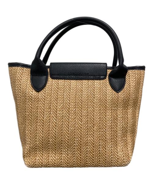 LONGCHAMP（ロンシャン）LONGCHAMP (ロンシャン) ルプリアージュネオ2WAYカゴバッグ ベージュの古着・服飾アイテム