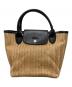 LONGCHAMP（ロンシャン）の古着「ルプリアージュネオ2WAYカゴバッグ」｜ベージュ