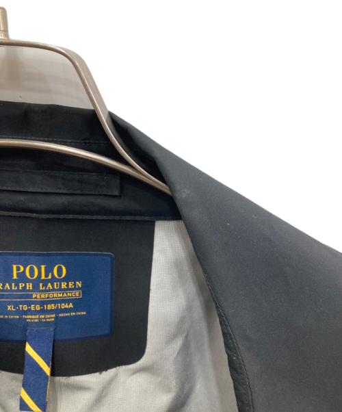 POLO RALPH LAUREN（ポロ・ラルフローレン）POLO RALPH LAUREN (ポロ・ラルフローレン) ステンカラーコート ブラック サイズ:XLの古着・服飾アイテム