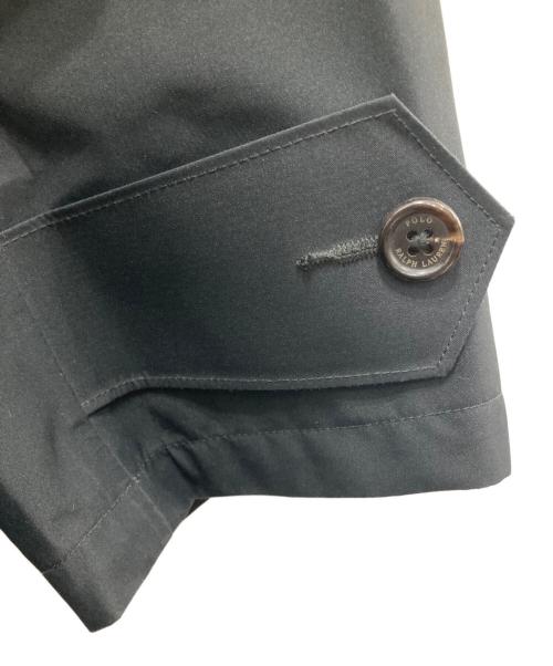 POLO RALPH LAUREN（ポロ・ラルフローレン）POLO RALPH LAUREN (ポロ・ラルフローレン) ステンカラーコート ブラック サイズ:XLの古着・服飾アイテム