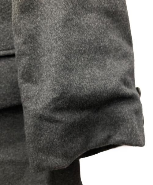 BOSS HUGO BOSS（ボス ヒューゴボス）BOSS HUGO BOSS (ボス ヒューゴボス) ウールカシミヤチェスターコート グレー サイズ:58の古着・服飾アイテム