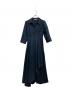 Rirandture（リランドチュール）の古着「ブラウスワンピース」｜ネイビー