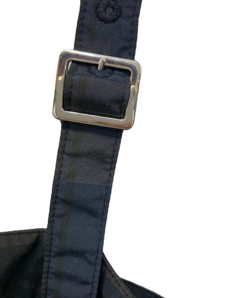 Rirandture（リランドチュール）Rirandture (リランドチュール) キャミソールワンピース ネイビー×ブラウン サイズ:１の古着・服飾アイテム