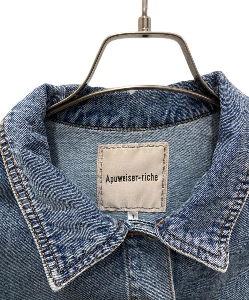 Apuweiser-riche（アプワイザーリッシェ）Apuweiser-riche (アプワイザーリッシェ) オーバルGジャン ブルー サイズ:1の古着・服飾アイテム